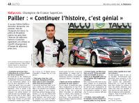 Le télégramme (15 octobre 2014)