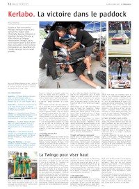 Le télégramme (31 juillet 2017)